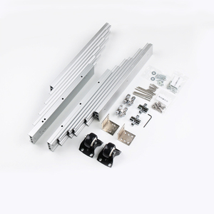 Multi Section Flat Sliding Invisible Guide Rail
