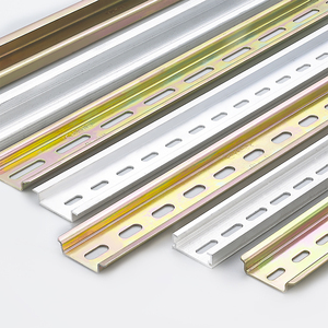 Cabinet Panel Aluminum Light Din Rail Slotted