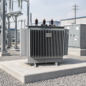S22 Three Phase Oil Immersed Power Transformer 10kV 0.4kV 50Hz
