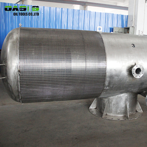 Large Size Seawater Desalination Filter Wedge Wire Water Filter Passive Intake Screens