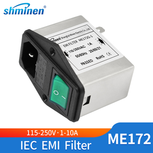 ME172 Industrial IEC Power Entry Module EMI Filter