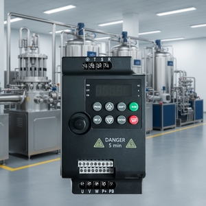 VFD 220V Single Phase to 3 Phase 380V Heavy Duty 5.5KW-15KW Frequency Converter
