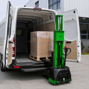 Electric Self Loading Pallet Stacker